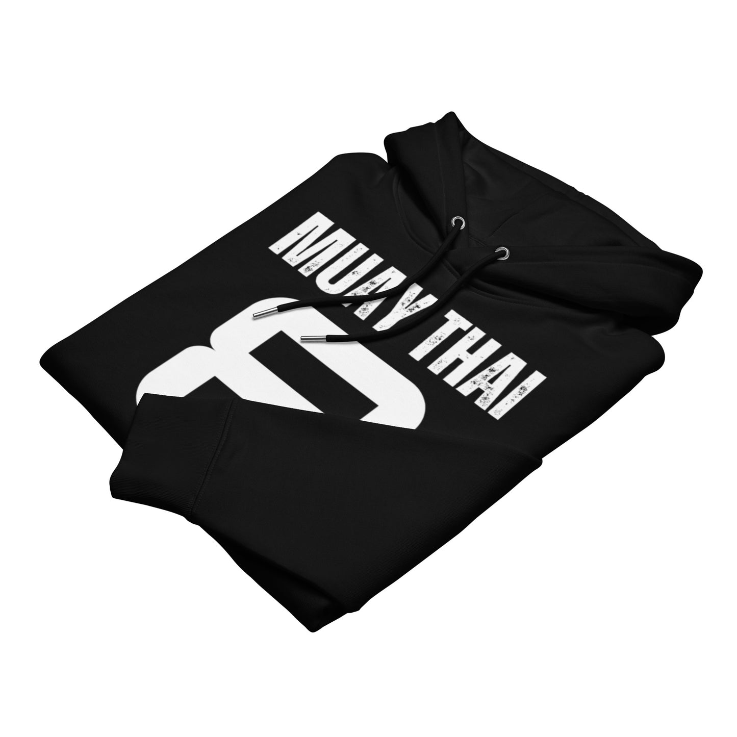 Muay Thai Premium Hoodie - Black_AO8