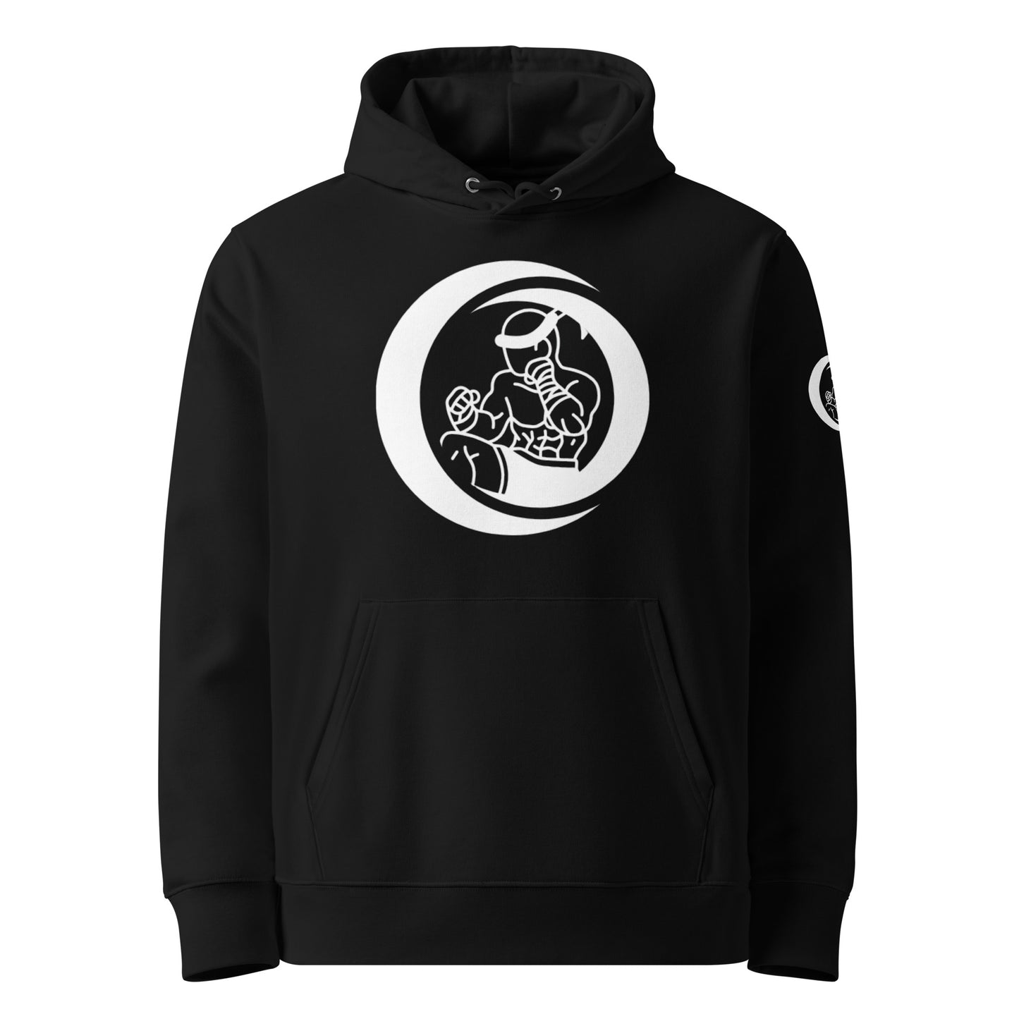 Muay Thai Premium Hoodie - Black_MTNL