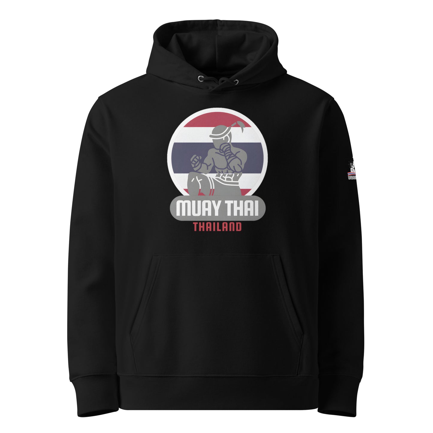 Muay Thai Premium Hoodie - Black_RLF