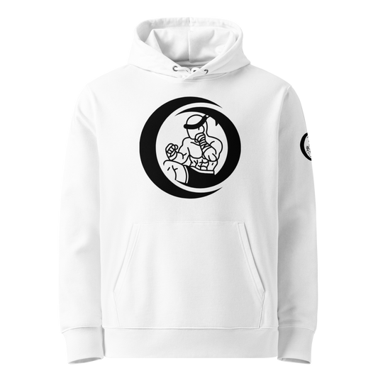 Muay Thai Premium Hoodie - White_MTNL