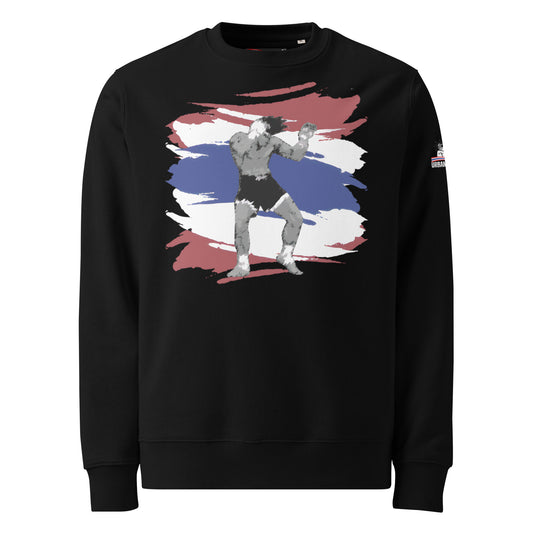 Muay Thai Premium Sweatshirt - Black_FPS1