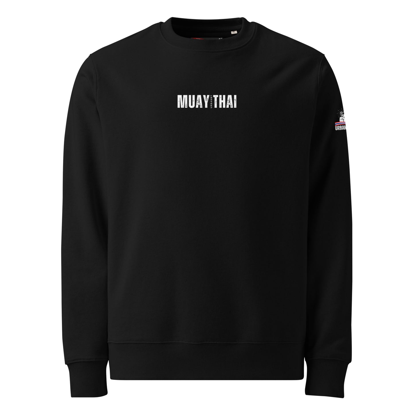 Muay Thai Premium Sweatshirt - Black_MTUMT