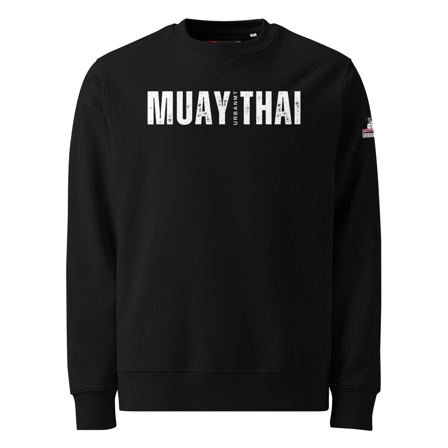 Muay Thai Premium Sweatshirt - Black_MTUMTL