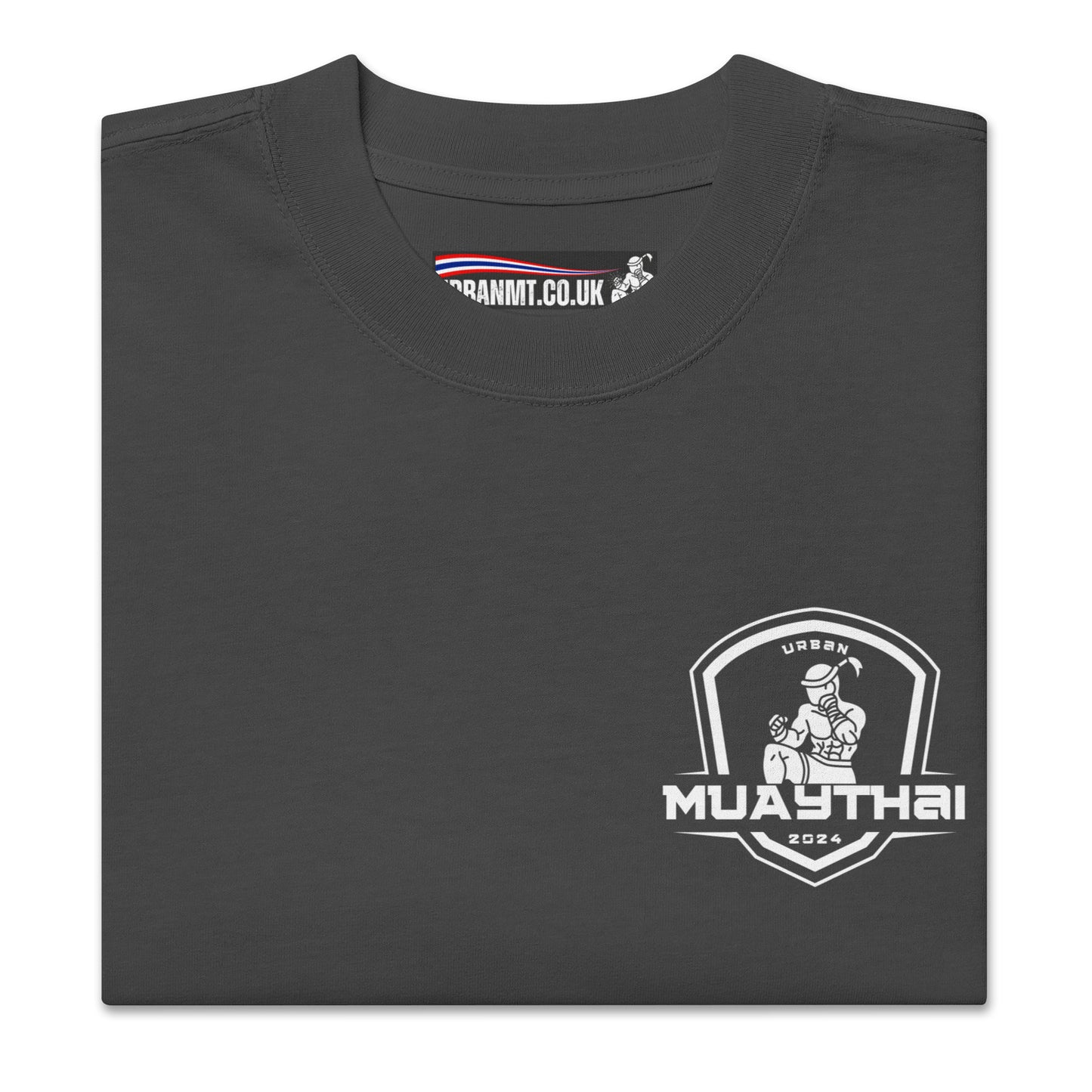 Muay Thai Oversized T - Faded Black_LOS2024