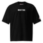 Muay Thai Oversized T-Shirt - Black_MTUMTBV