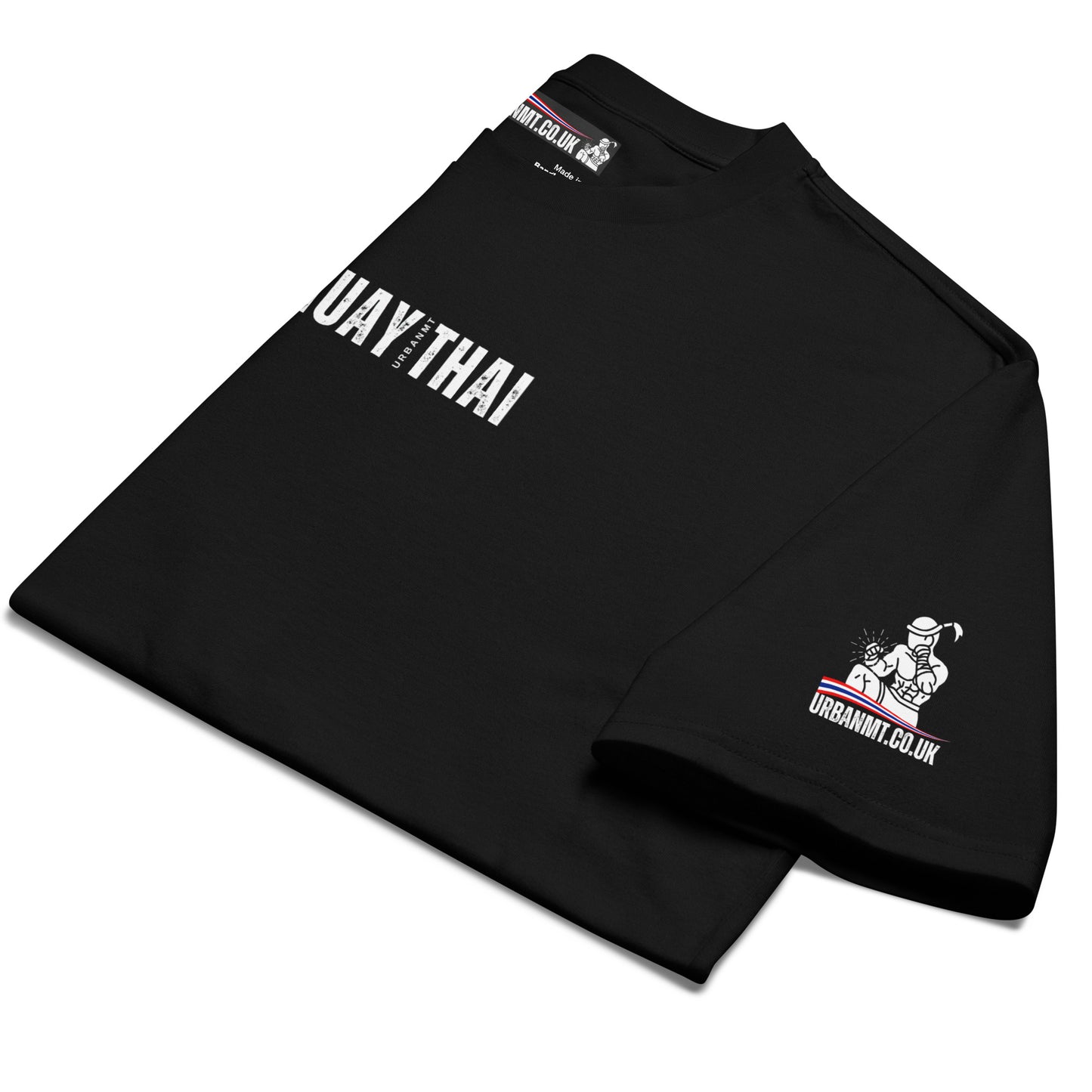 Muay Thai Oversized T-Shirt - Black_MTUMTBV