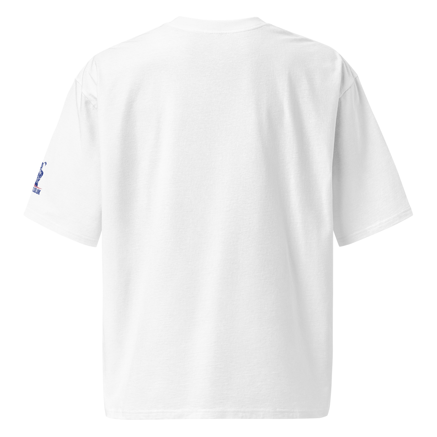 Muay Thai Oversized T-Shirt - White_FPS1