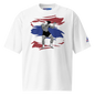 Muay Thai Oversized T-Shirt - White_FPS1