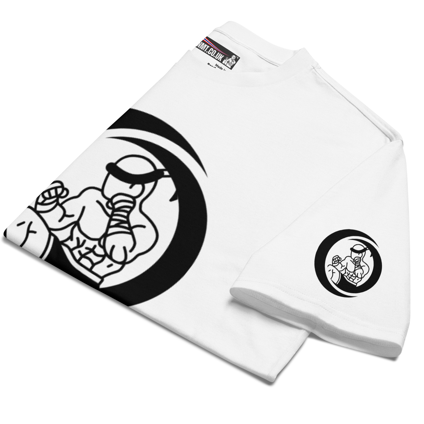 Muay Thai Oversized T-Shirt - White_MTNL