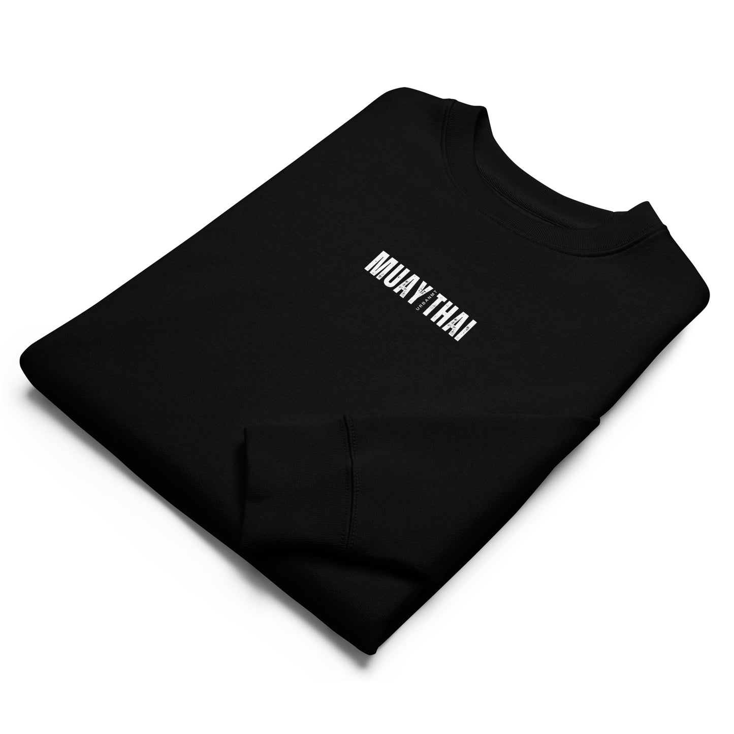 Muay Thai Premium Sweatshirt - Black_MTUMT