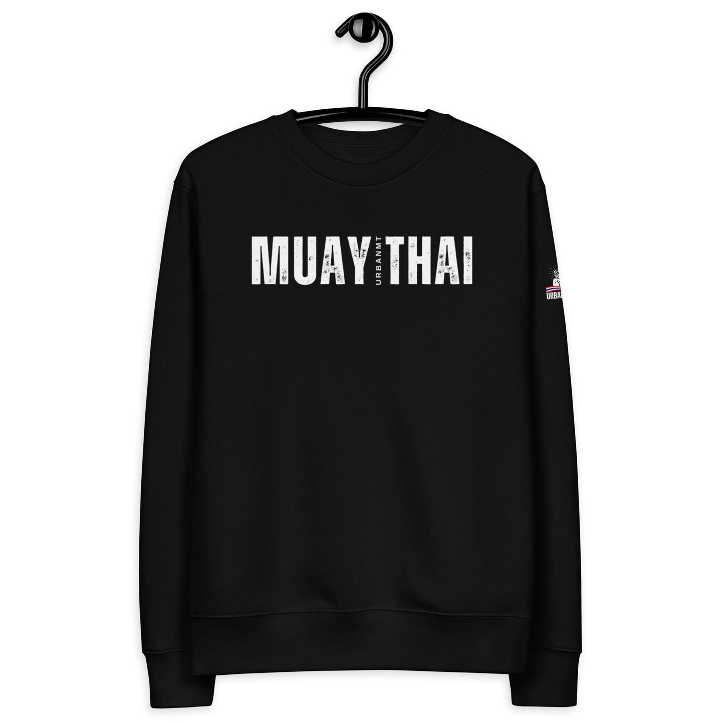 Muay Thai Premium Sweatshirt - Black_MTUMTL