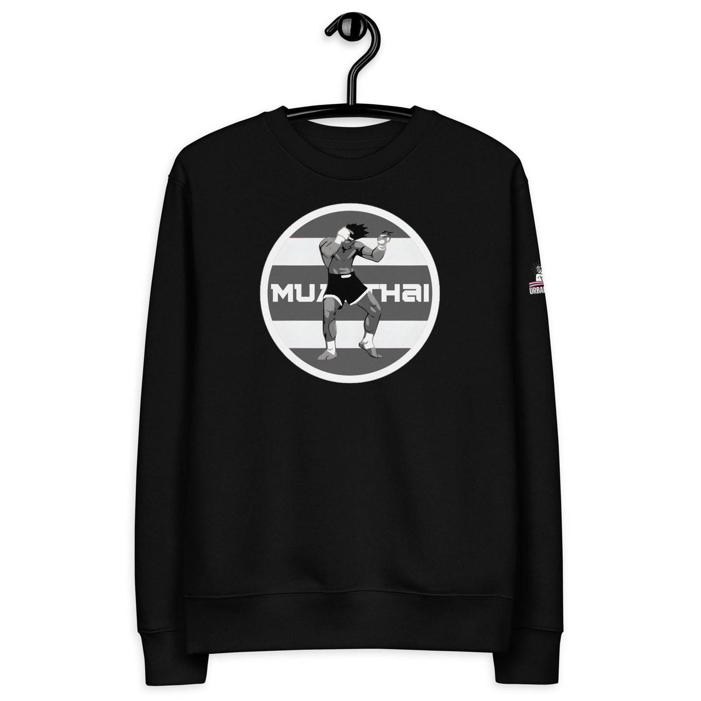 Muay Thai Premium Sweatshirt - Black_RLF1SM