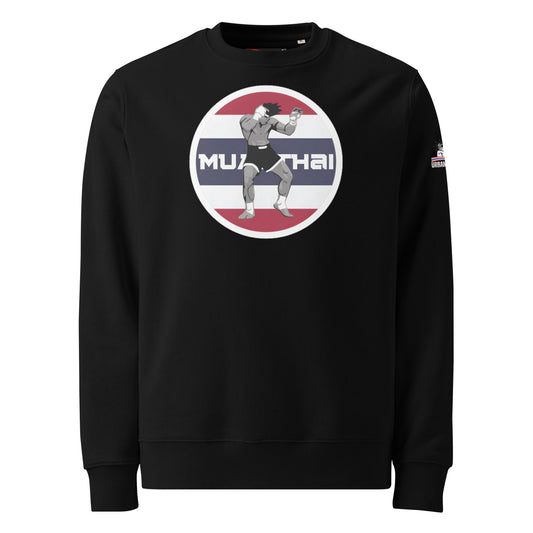 Muay Thai Premium Sweatshirt - Black_RLF1