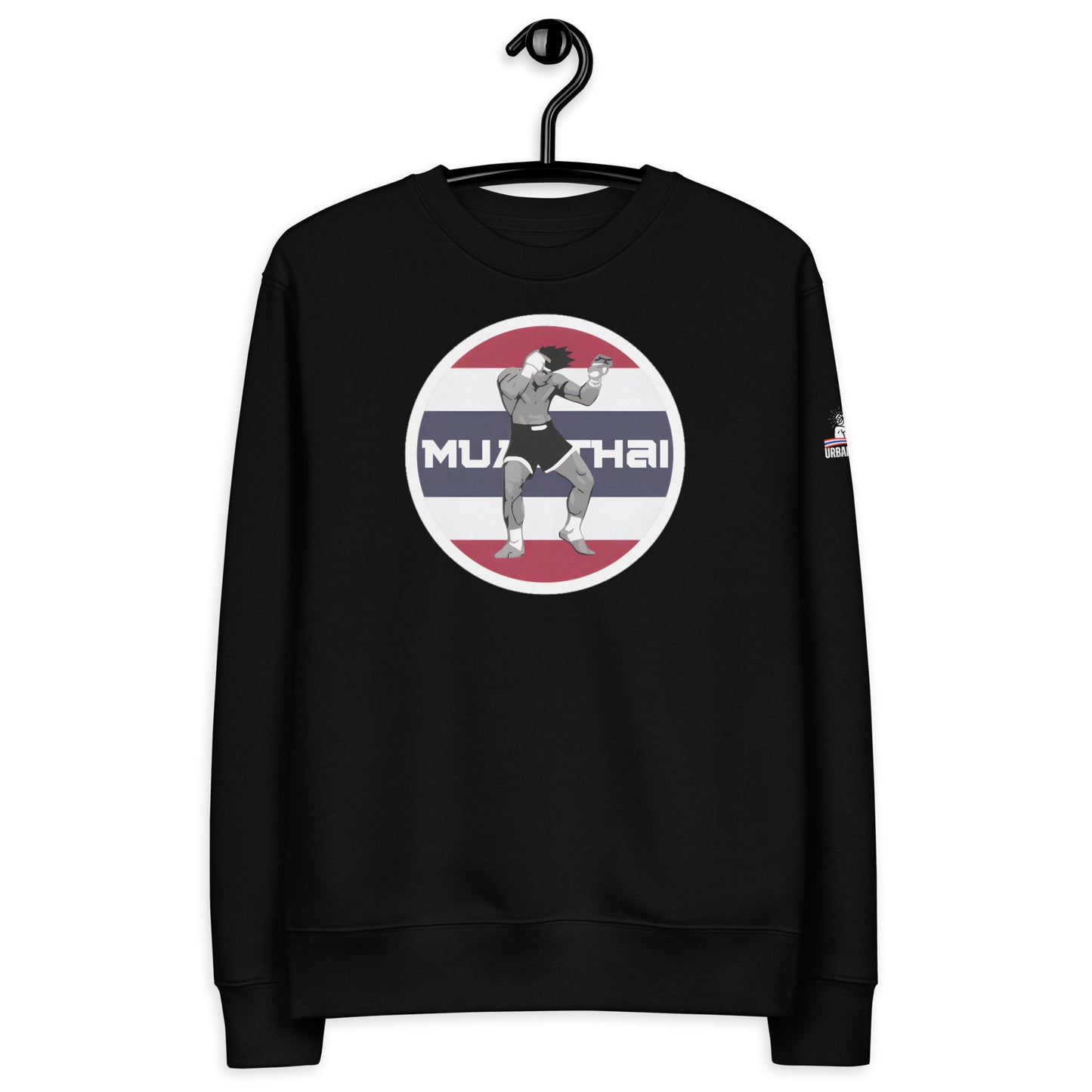 Muay Thai Premium Sweatshirt - Black_RLF1