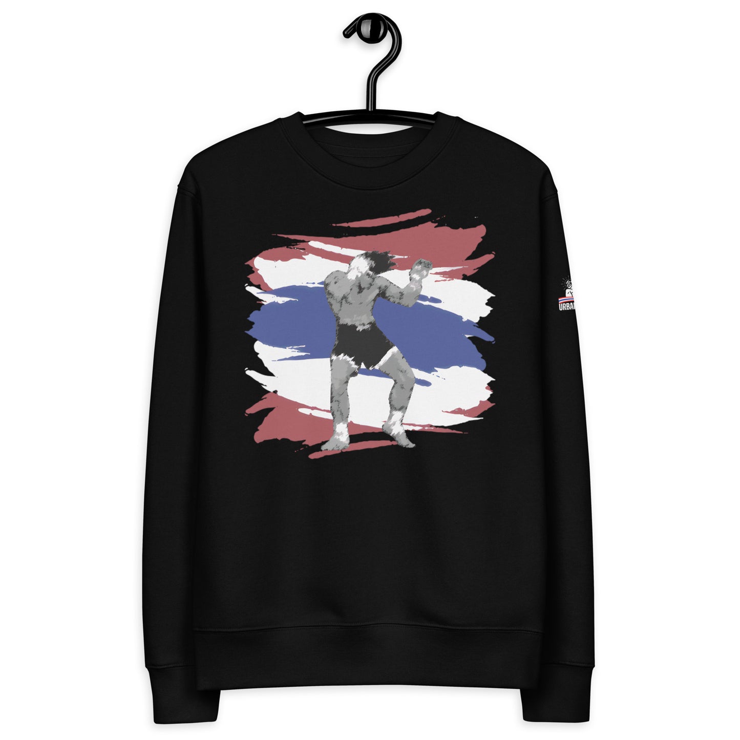 Muay Thai Premium Sweatshirt - Black_FPS1