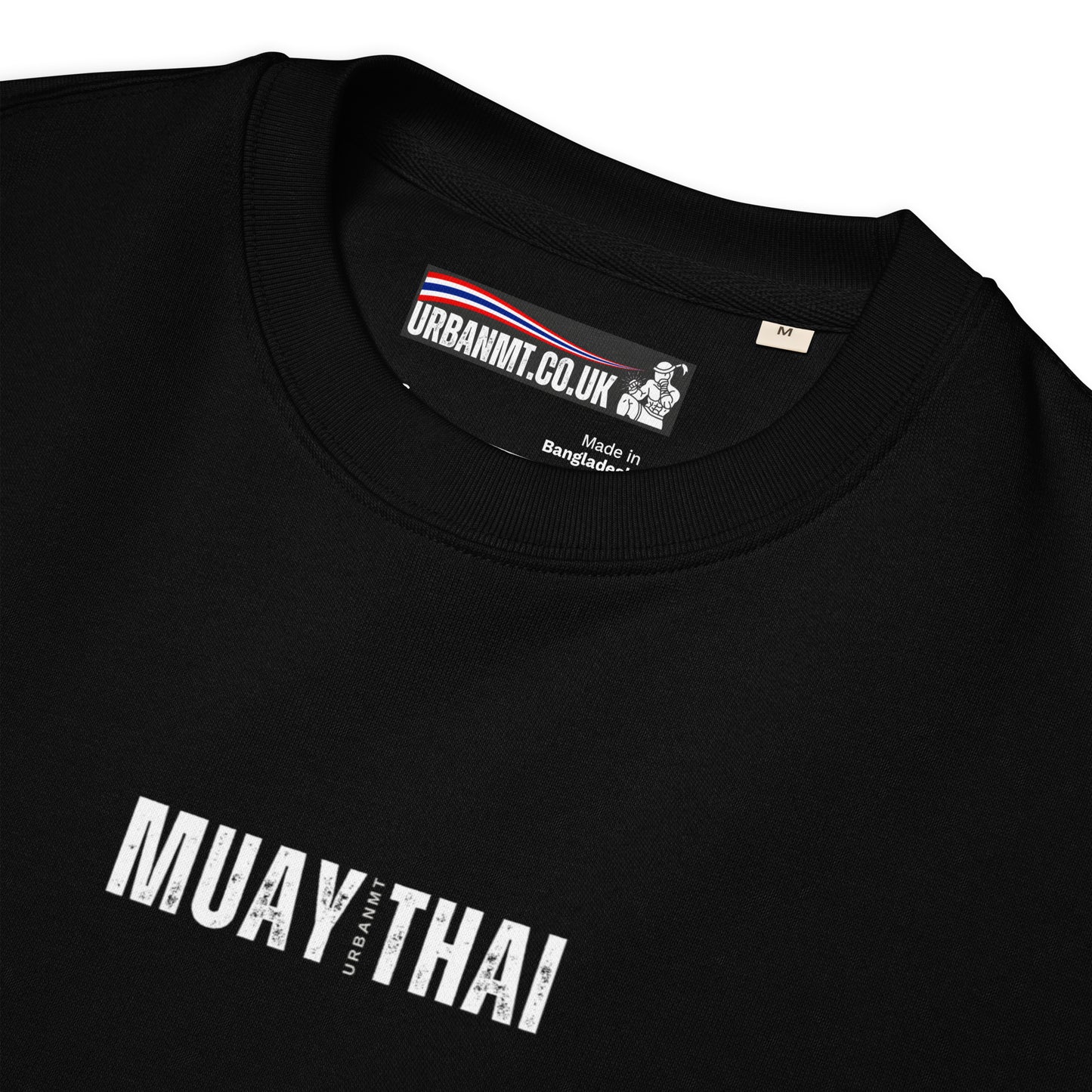 Muay Thai Premium Sweatshirt - Black_MTUMT