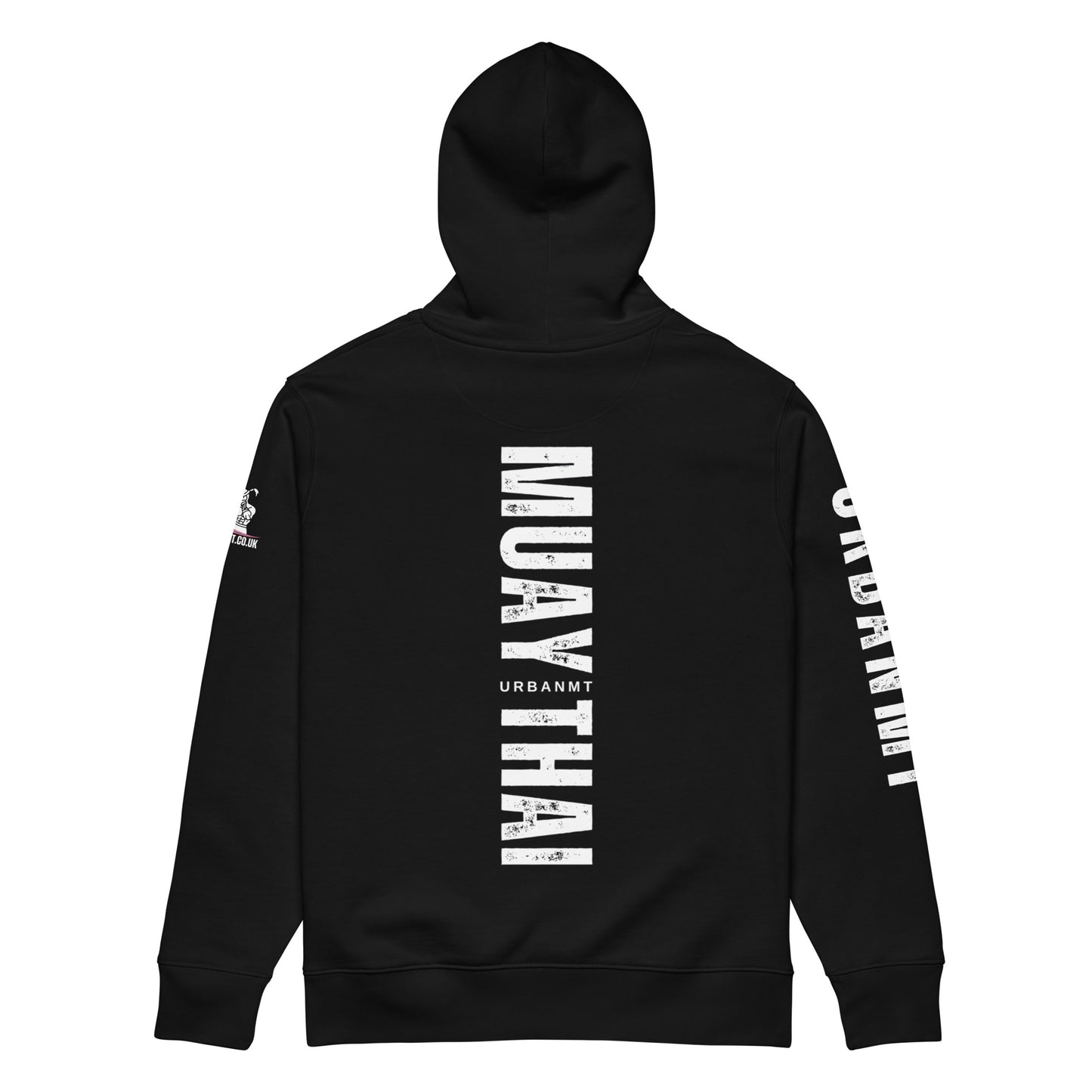 Muay Thai Premium Hoodie - Black_MTUMTBV