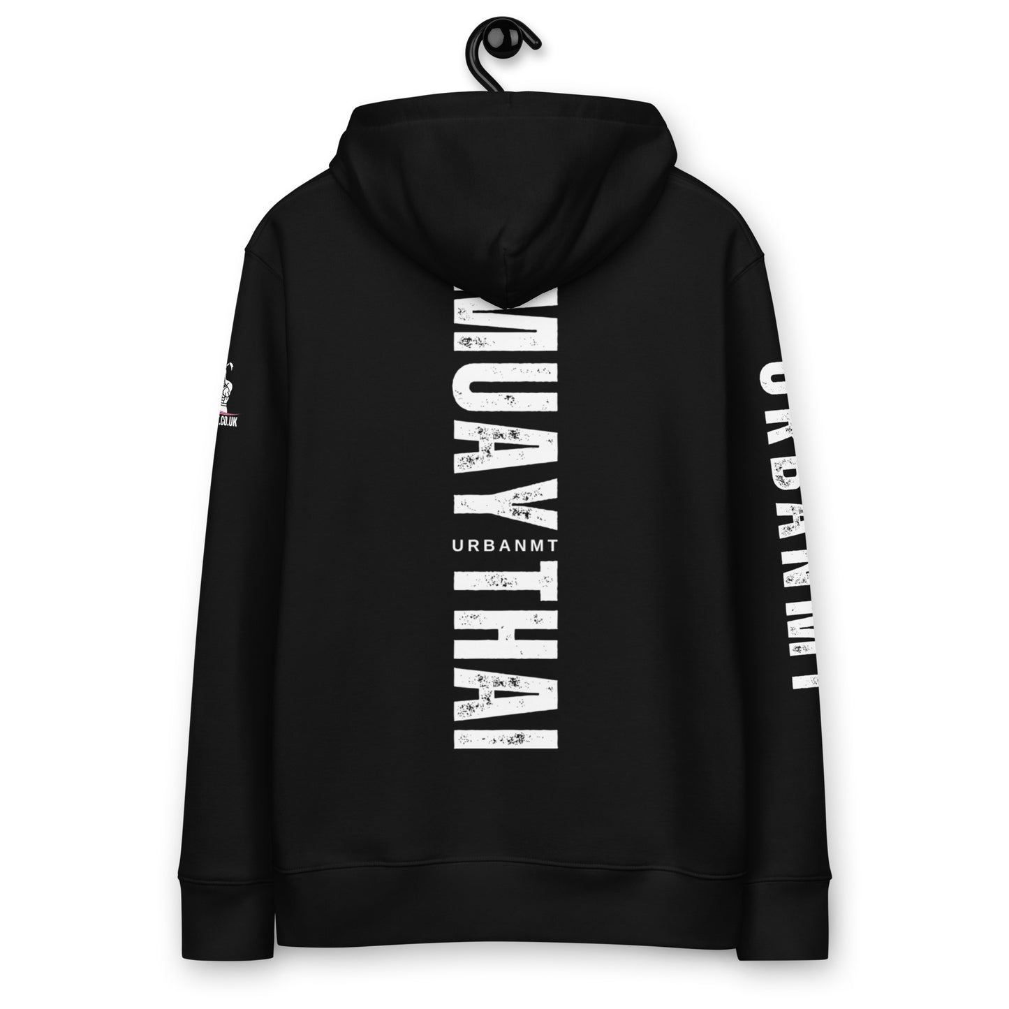 Muay Thai Premium Hoodie - Black_MTUMTBV