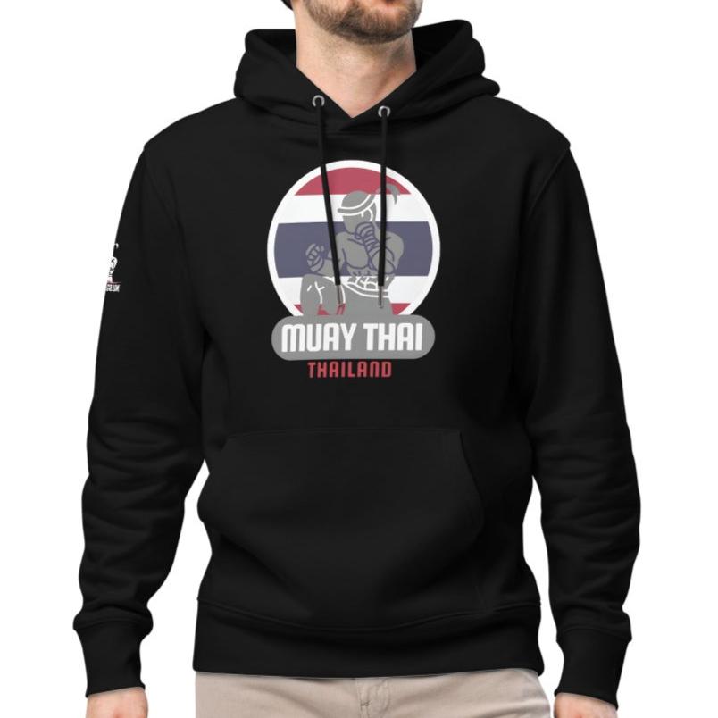 Muay Thai Premium Hoodie - Black_RLF