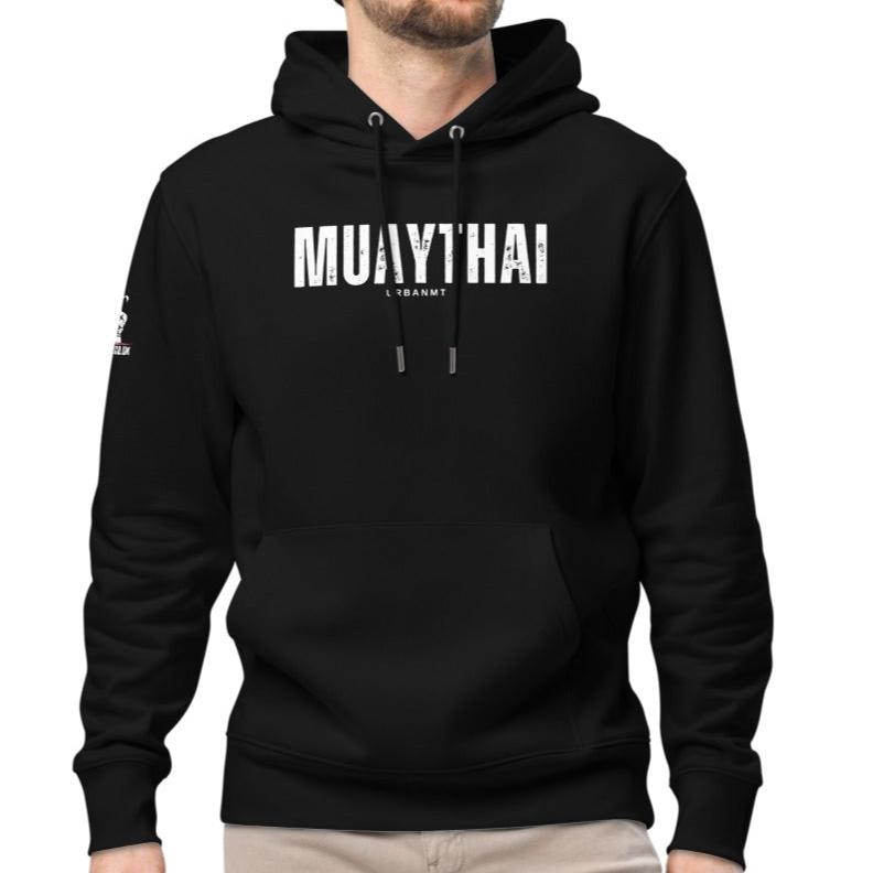 Muay Thai Premium Hoodie - Black_MTUMTL