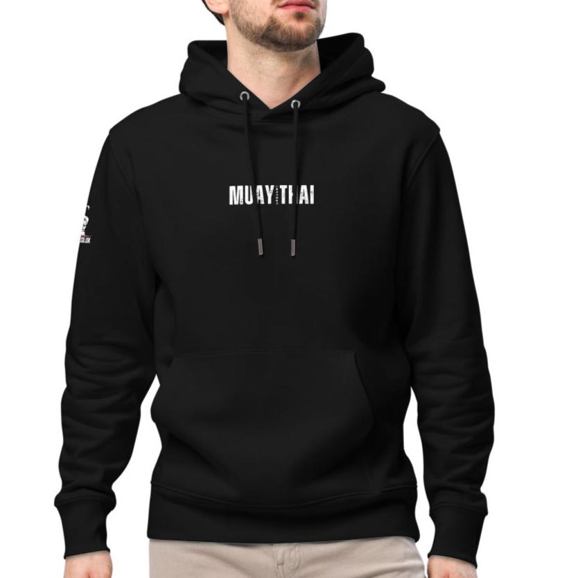 Muay Thai Premium Hoodie - Black_MTUMT