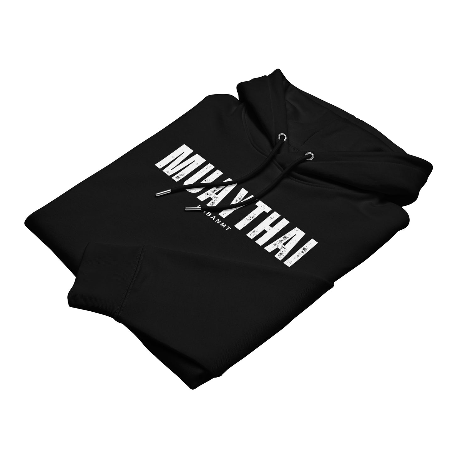 Muay Thai Premium Hoodie - Black_MTUMTL