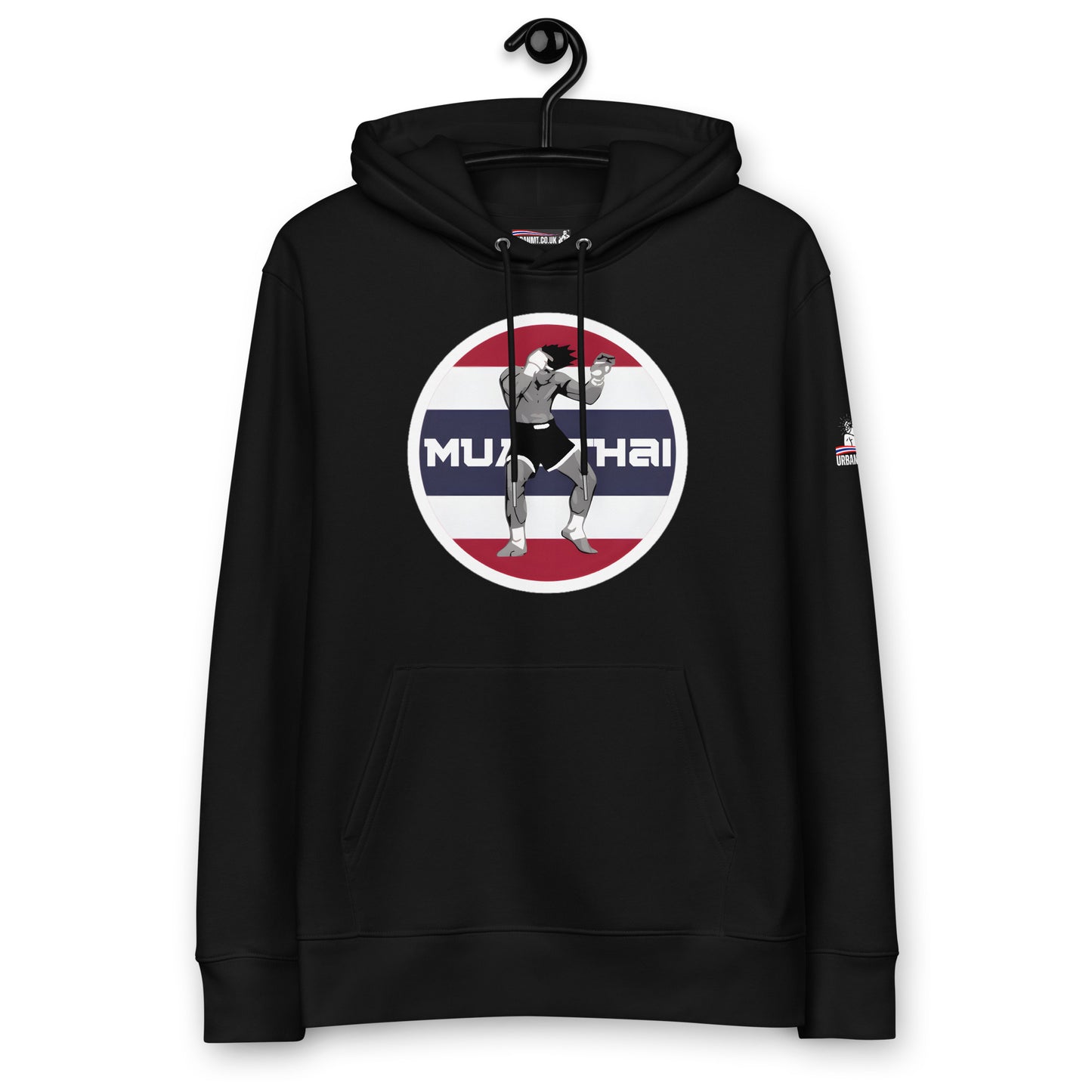 Muay Thai Premium Hoodie - Black_RLF1