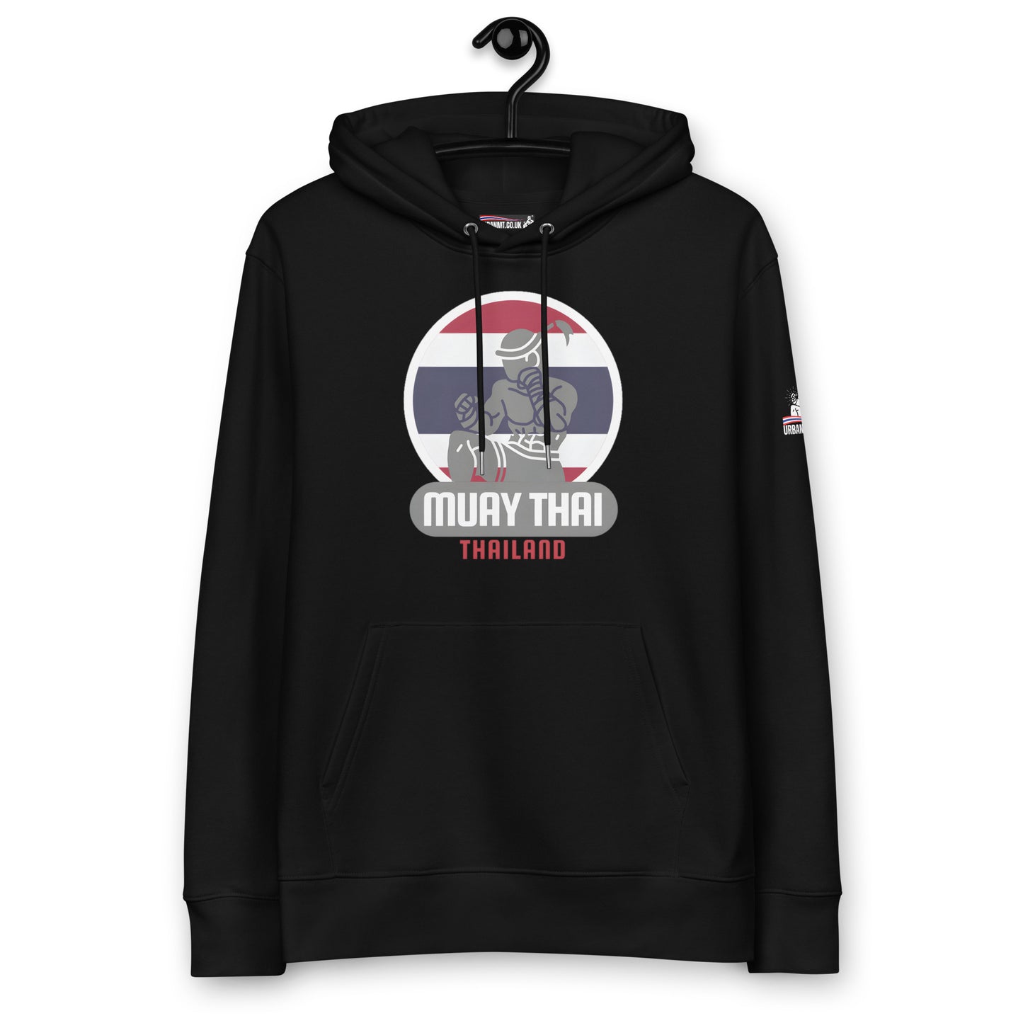 Muay Thai Premium Hoodie - Black_RLF