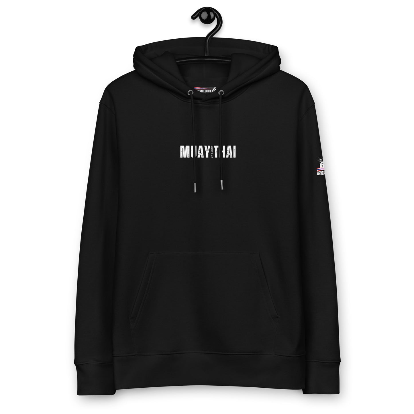 Muay Thai Premium Hoodie - Black_MTUMT