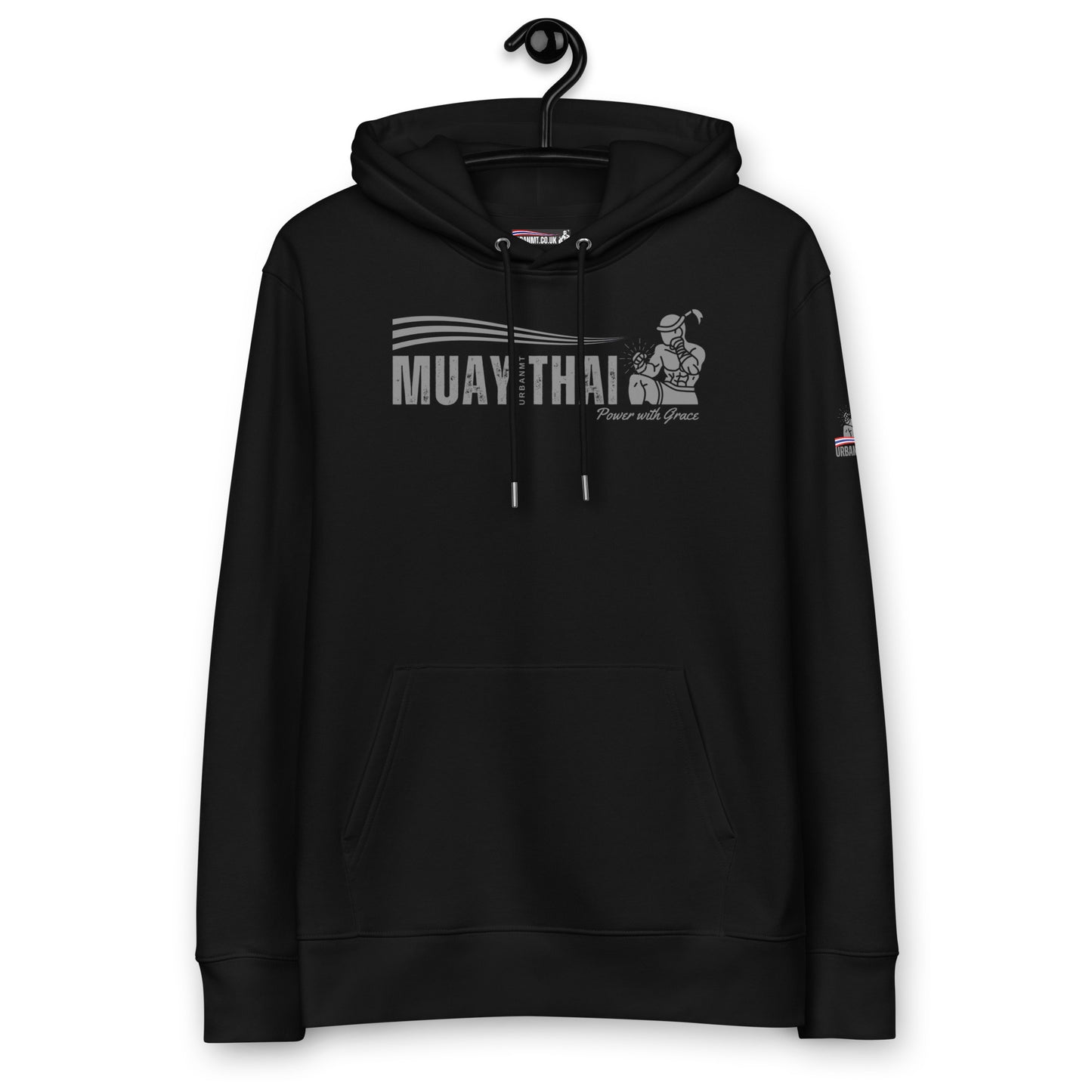 Muay Thai Premium Hoodie - Black_HG