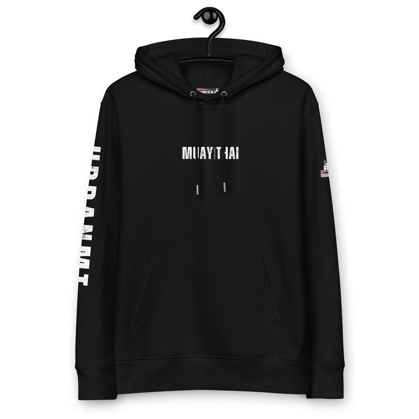 Muay Thai Premium Hoodie - Black_MTUMTBV