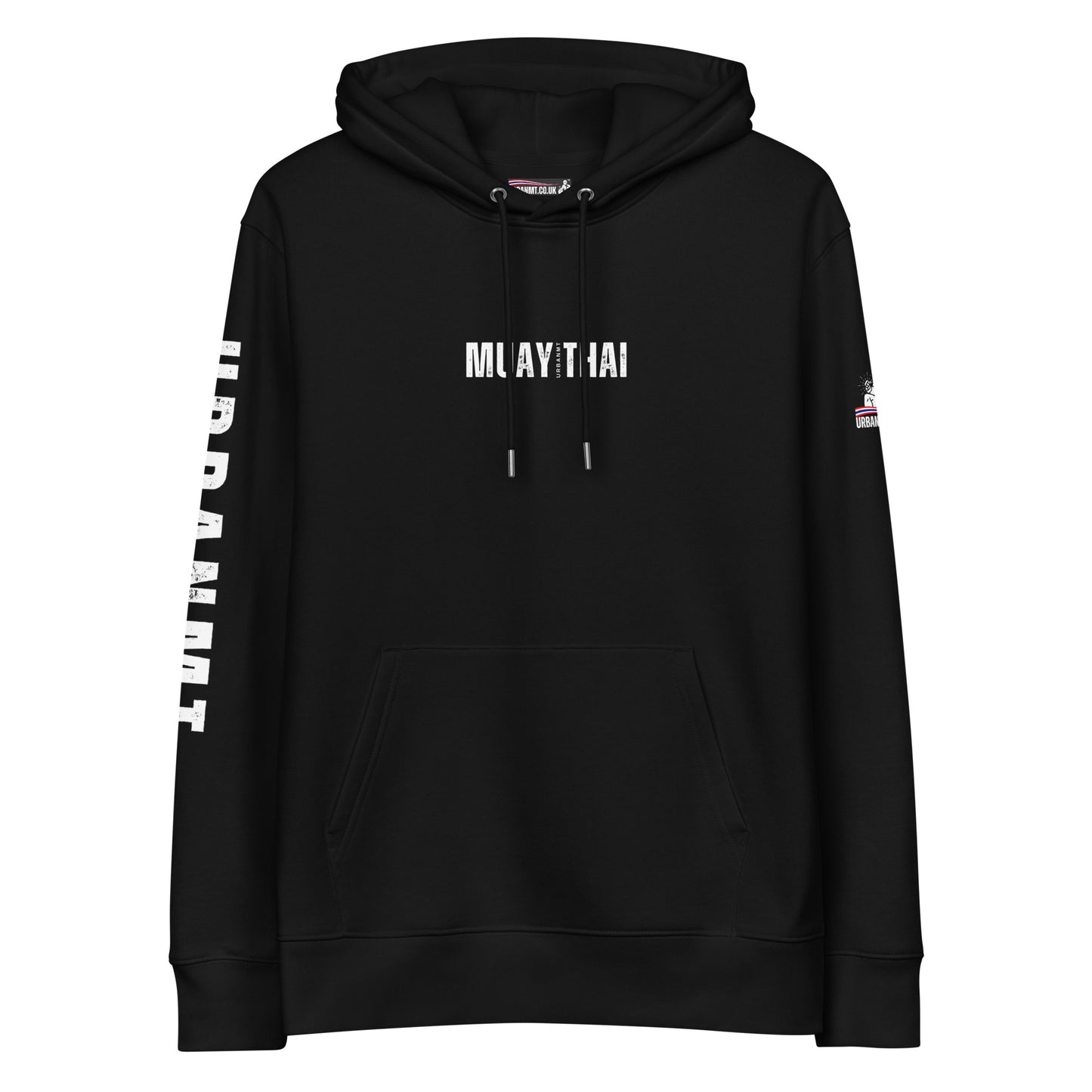 Muay Thai Premium Hoodie - Black_MTUMTBV