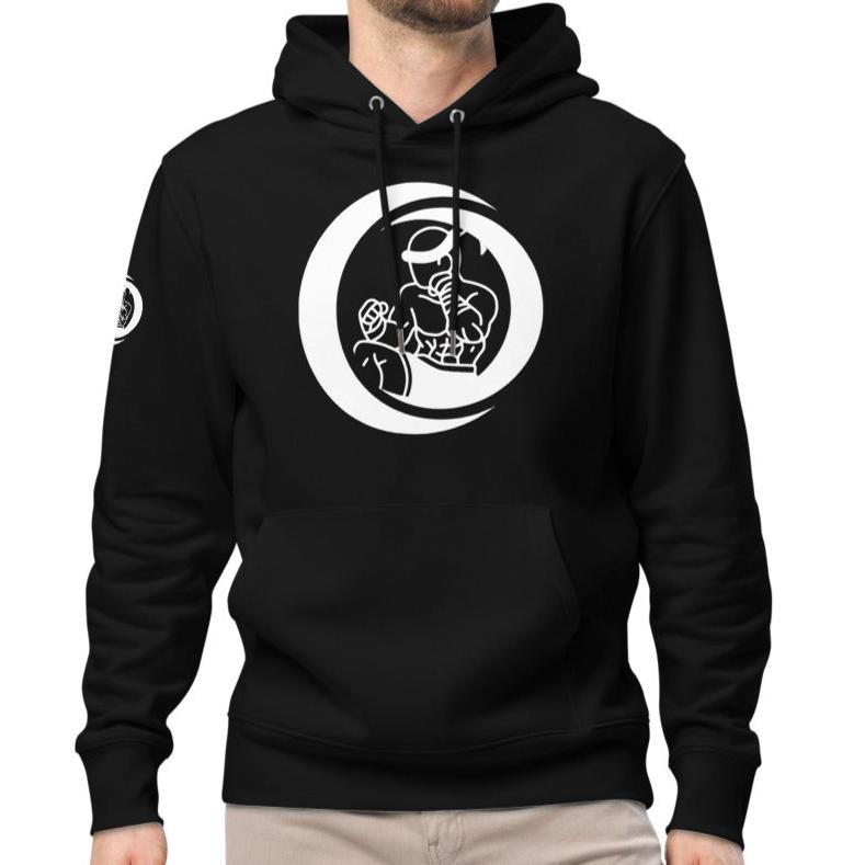 Muay Thai Premium Hoodie - Black_MTNL