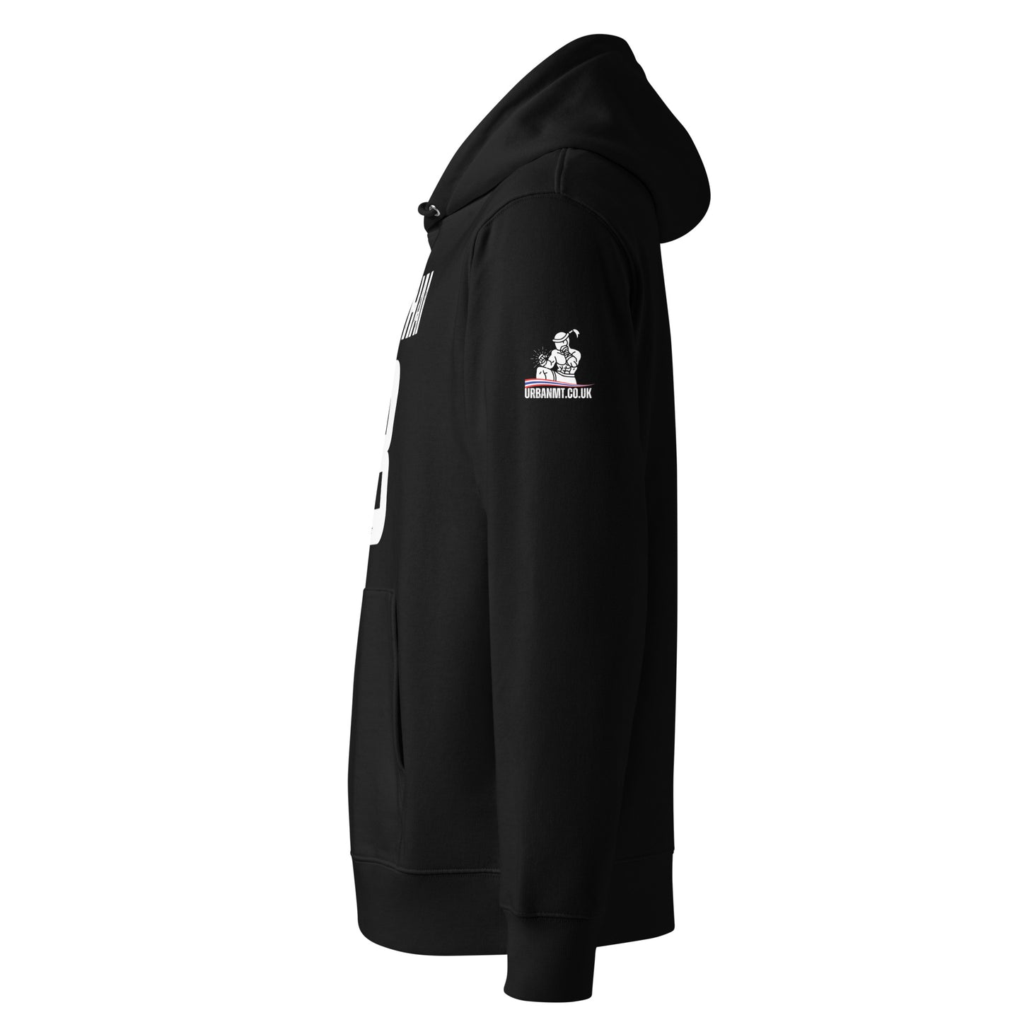 Muay Thai Premium Hoodie - Black_AO8