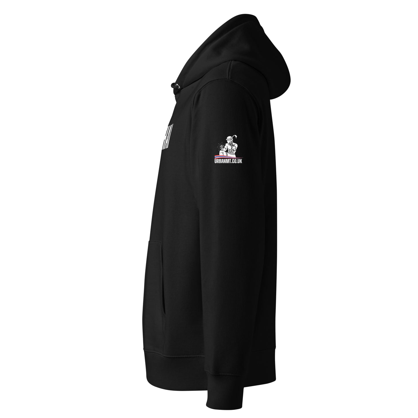 Muay Thai Premium Hoodie - Black_MTUMTL