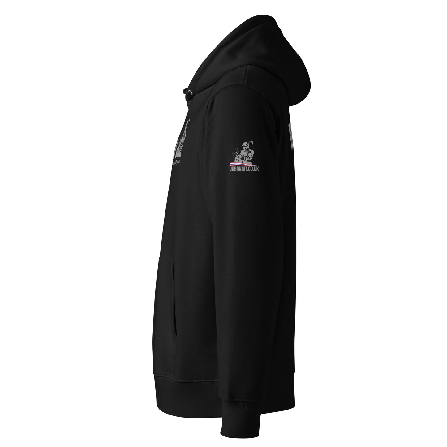 Muay Thai Premium Hoodie - Black_HG