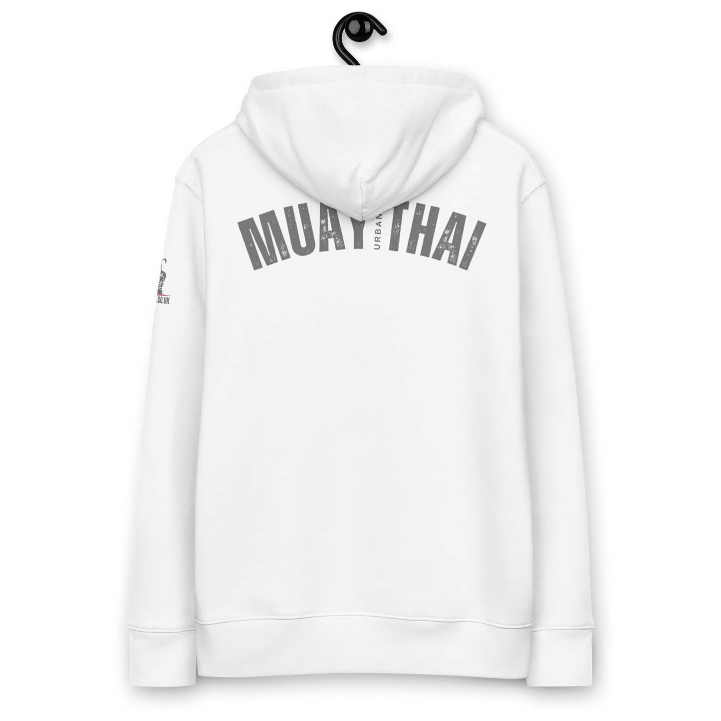 Muay Thai Premium Hoodie - White_VG