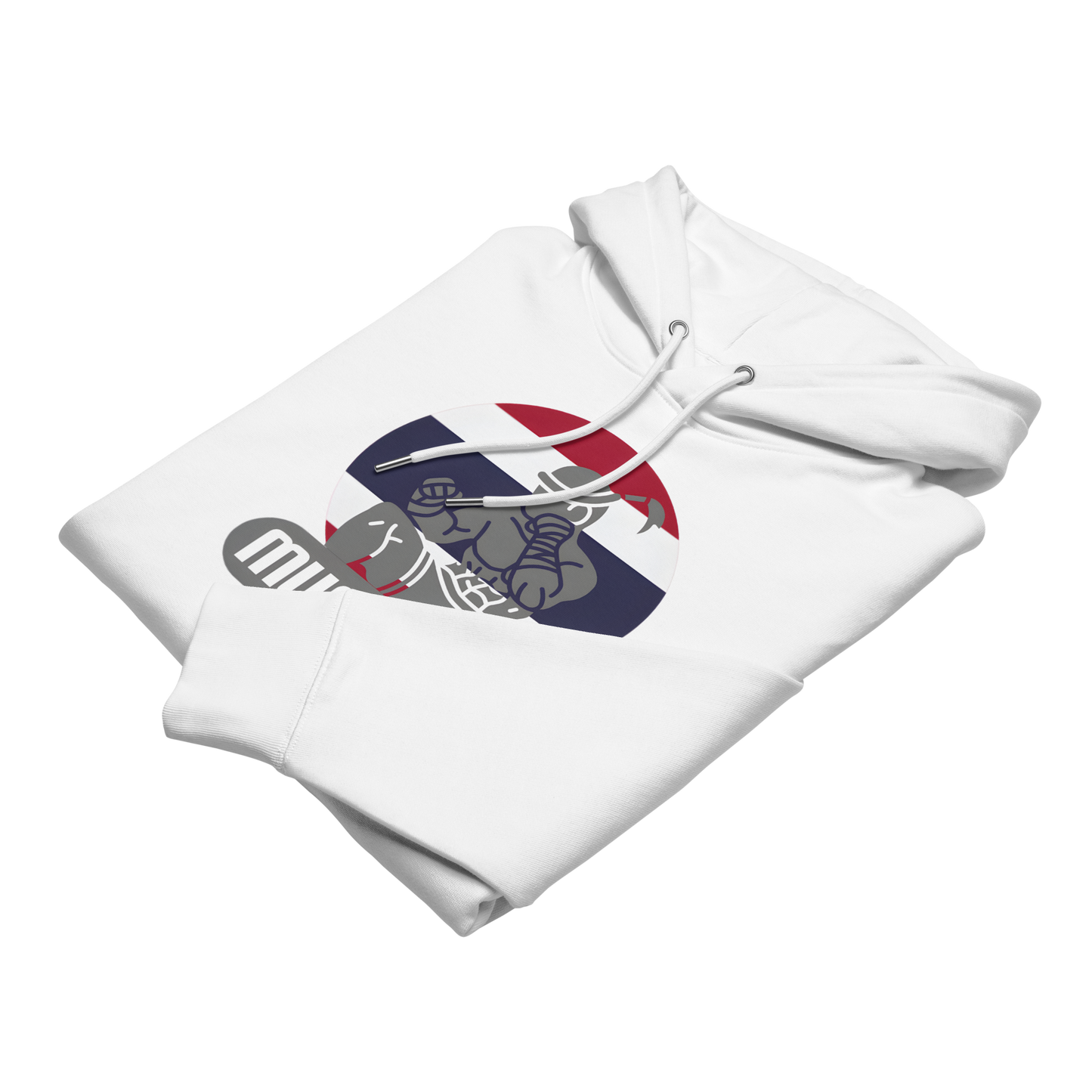 Muay Thai Premium Hoodie - White_RLF