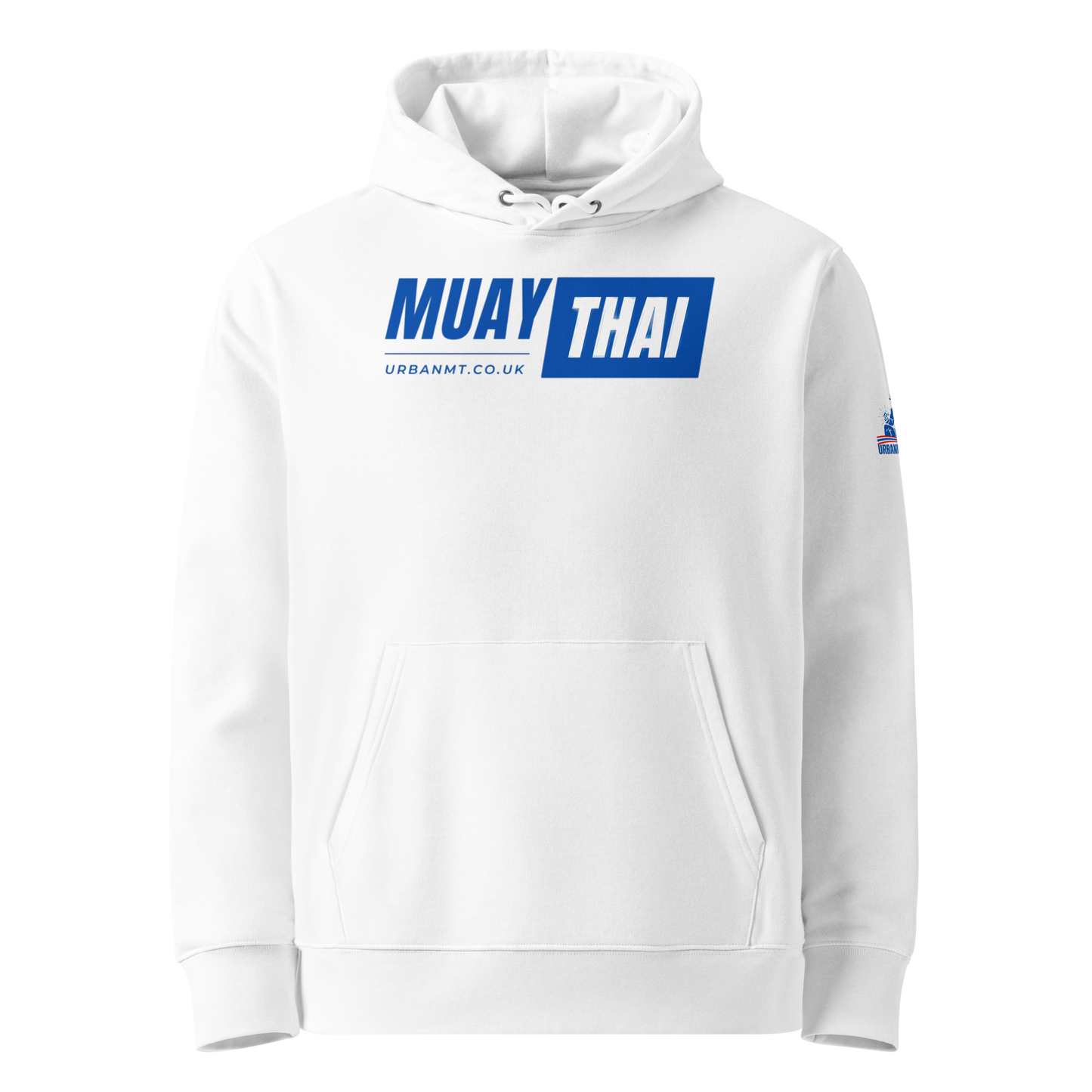 Muay Thai Premium Hoodie - White_BWL