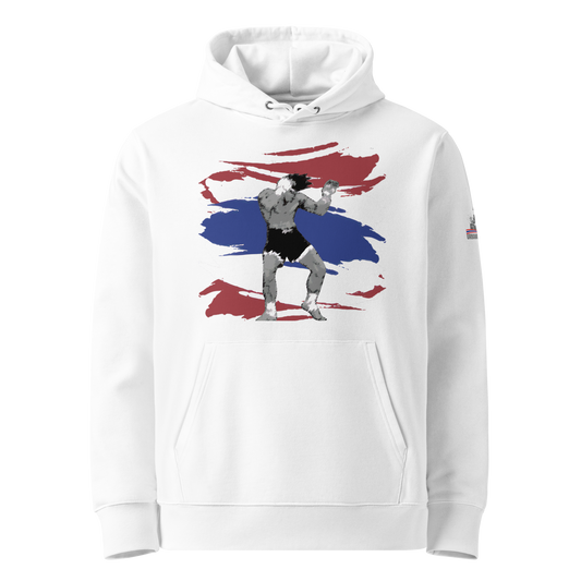 Muay Thai Premium Hoodie - White_FPS1