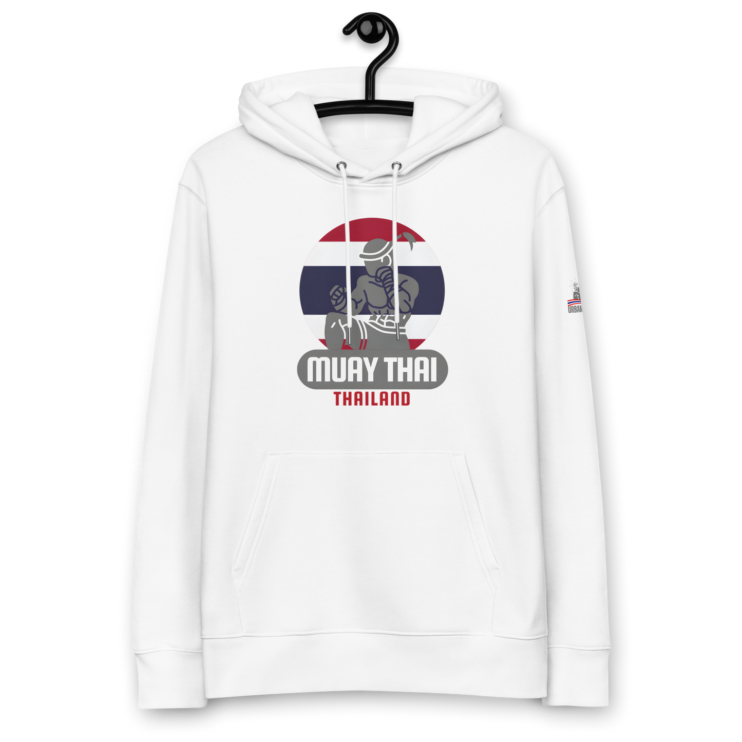 Muay Thai Premium Hoodie - White_RLF