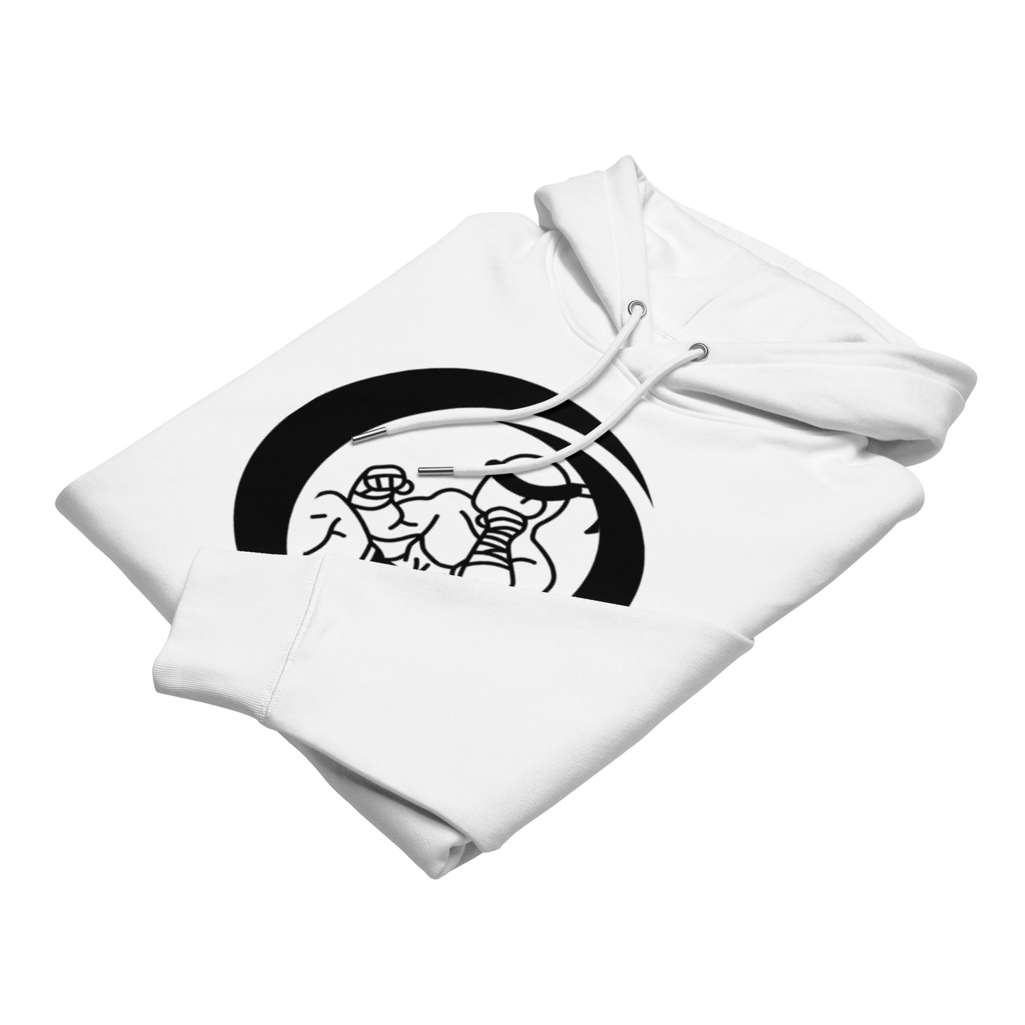 Muay Thai Premium Hoodie - White_MTNL