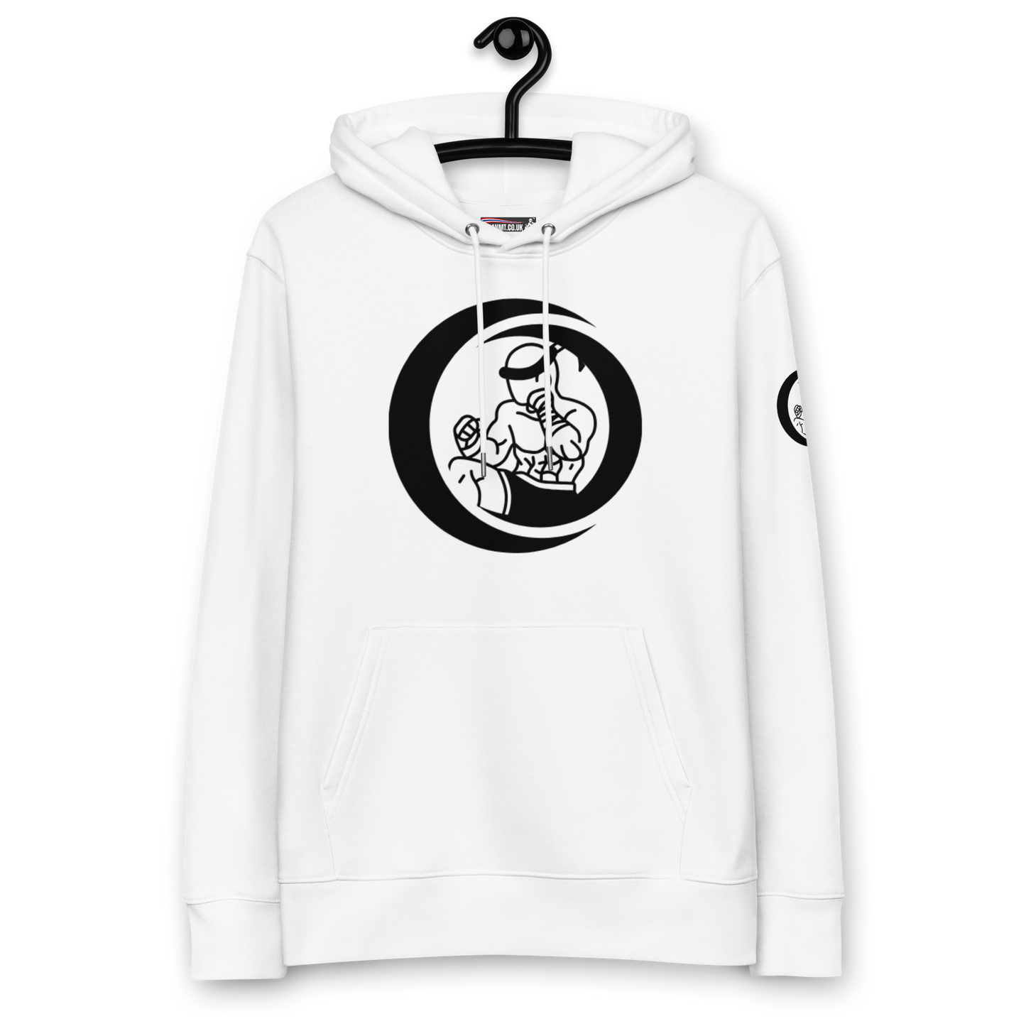 Muay Thai Premium Hoodie - White_MTNL