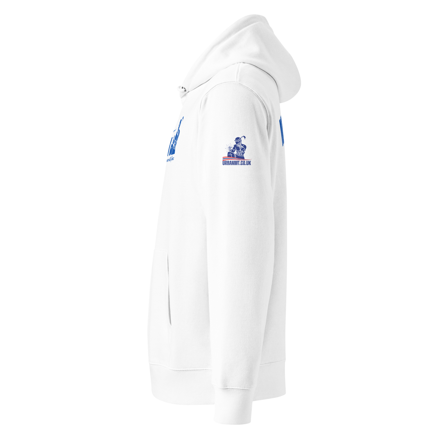 Muay Thai Premium Hoodie - White_HB