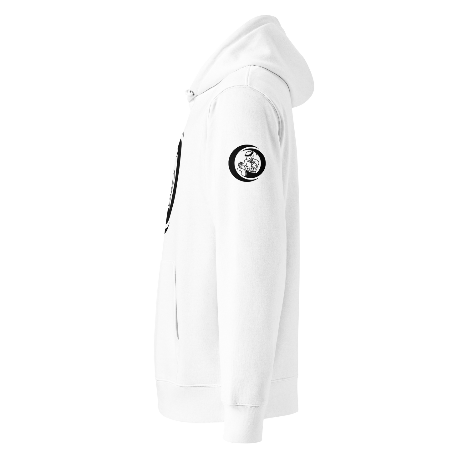 Muay Thai Premium Hoodie - White_MTNL