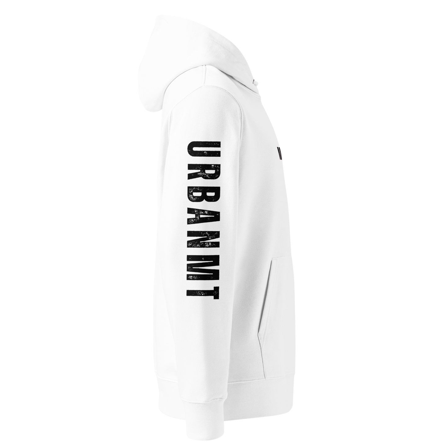 Muay Thai Premium Hoodie - White_MTUMTBV