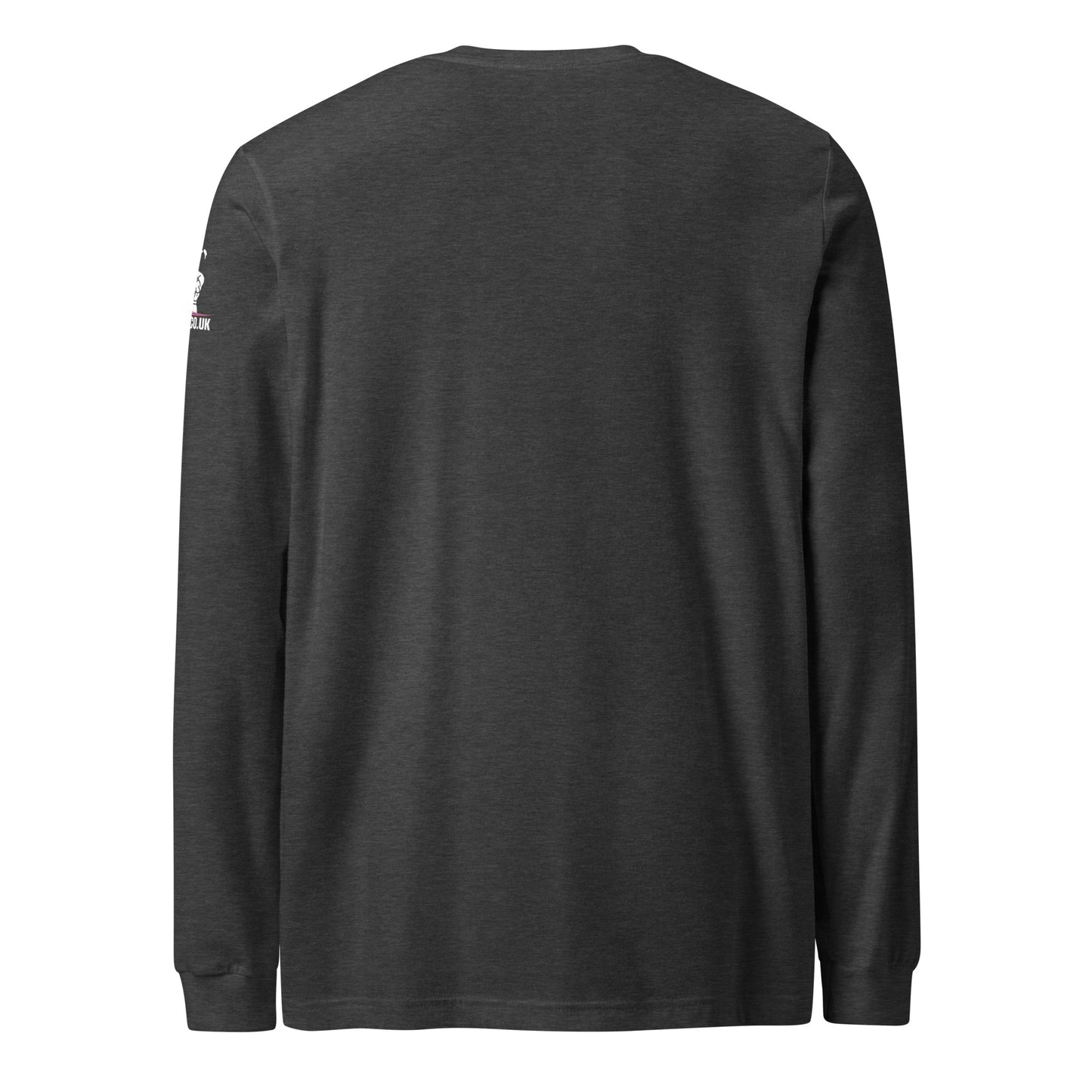 Muay Thai Long Sleeve Shirt - Dark Grey Heather_MTUMTL