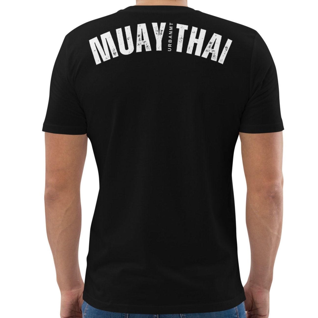 Muay Thai Regular Fit T-Shirt - Black_MTUMT