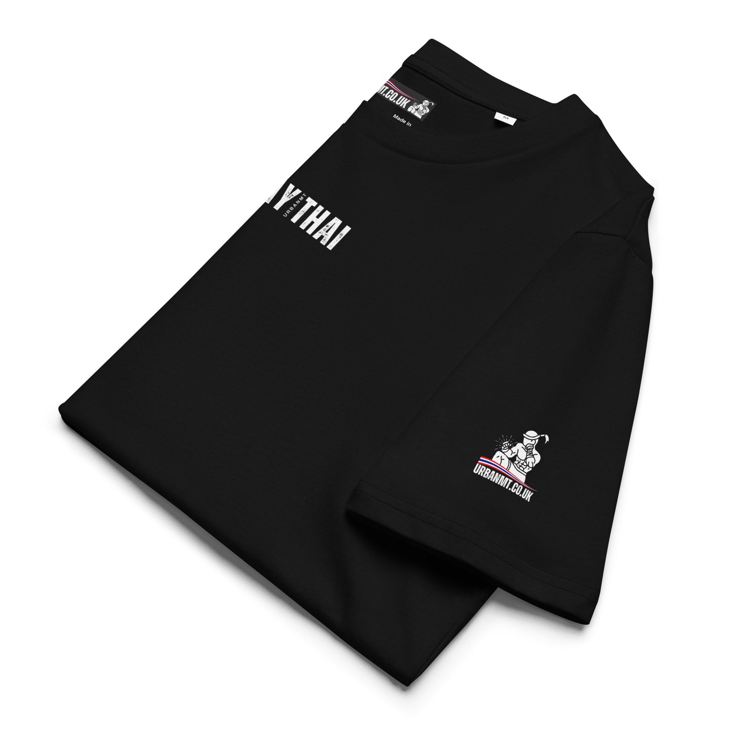 Muay Thai Regular Fit T-Shirt - Black_MTUMT