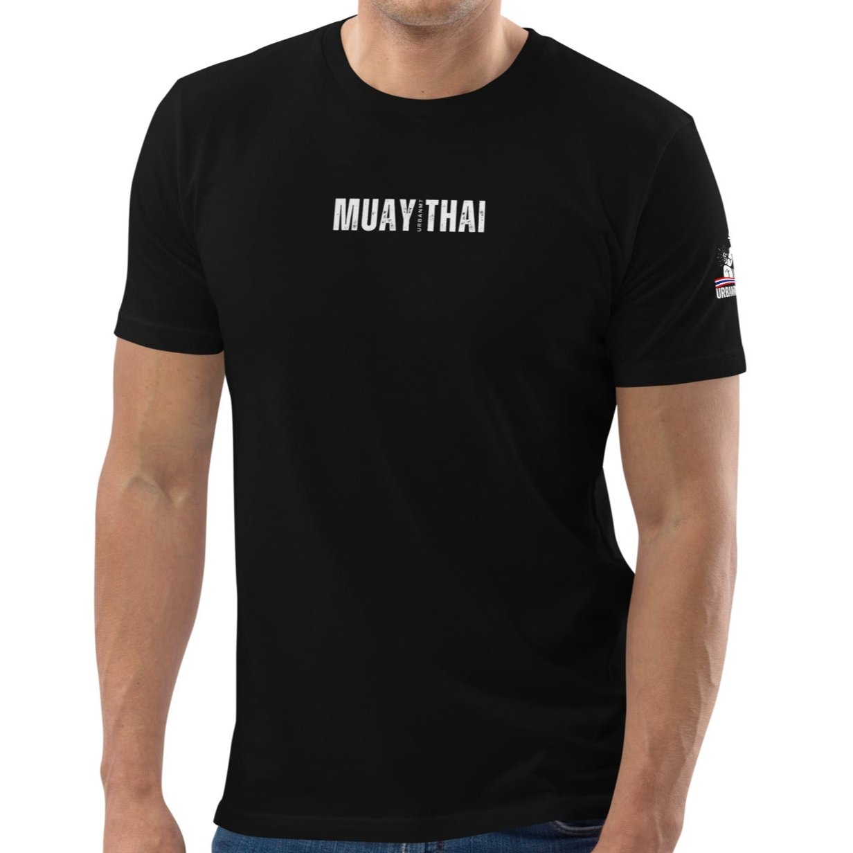 Muay Thai Regular Fit T-Shirt - Black_MTUMT